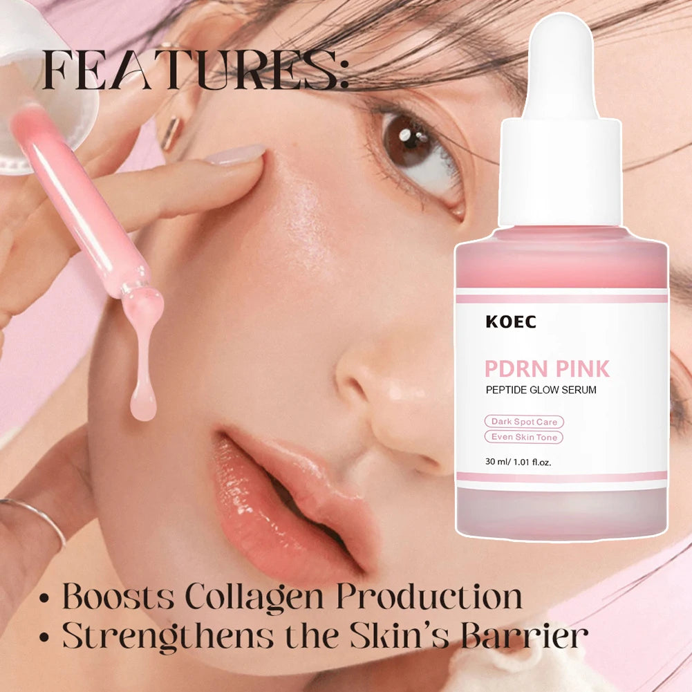 30ml PDRN Pink Peptide Serum – Niacinamide Glow & Firm