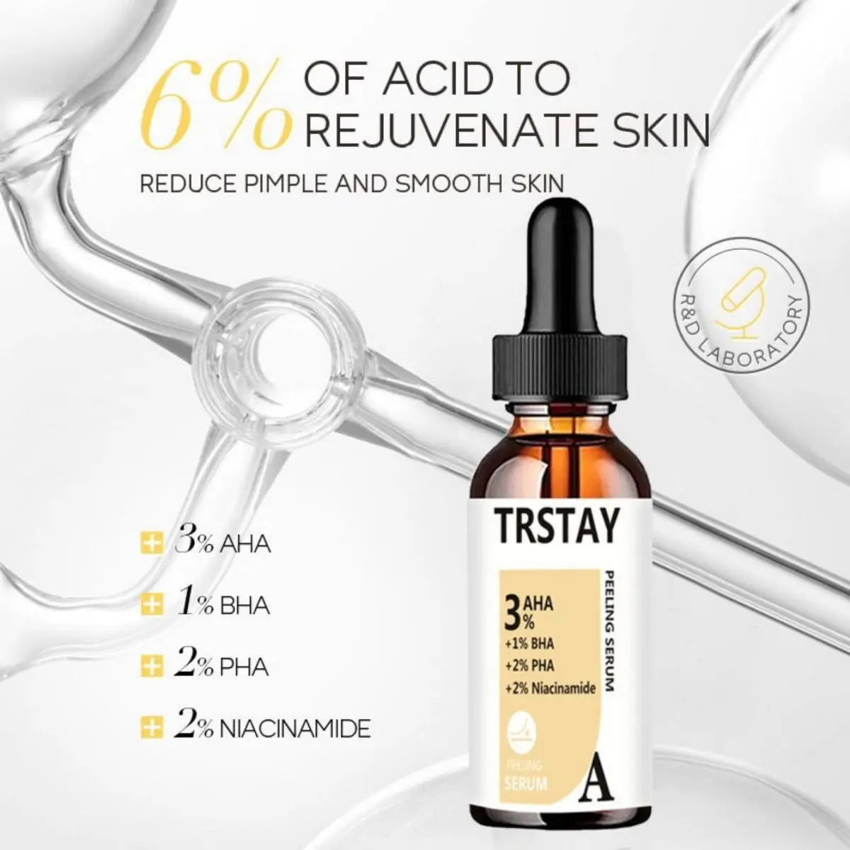 TRSTAY Salicylic Acid Face Serum – Brighten & Minimize Pores