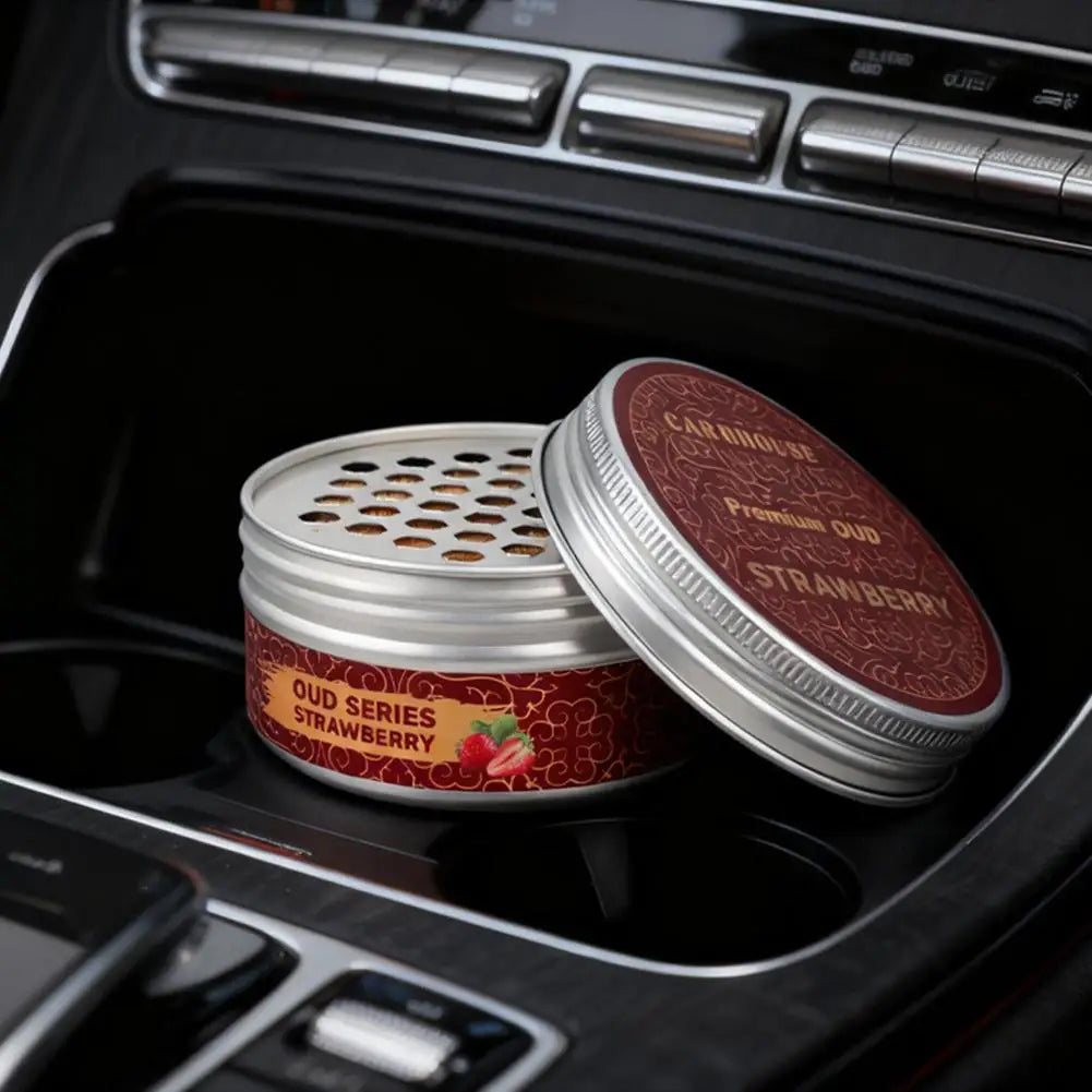 Car Solid Aromatherapy Air Freshener Lasting Long Auto Wood Blocks Perfume Car Deodorant Odor Remova Car Decoration Oasis Select