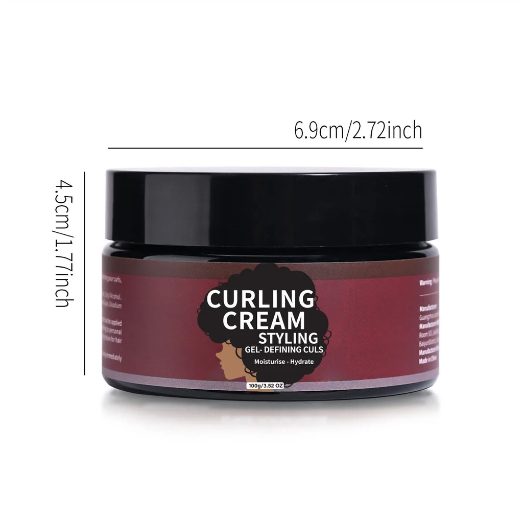 Moisturizing Styling Cream for Curly Hair - a Styling Cream for Creating Natural Curls and Achieving Lic Oasis Select