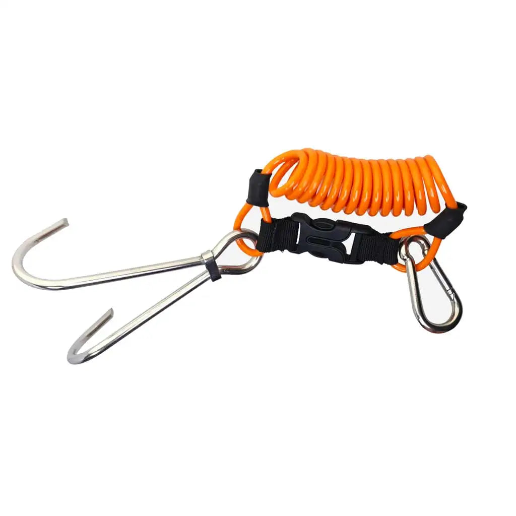 316 Stainless Steel Scuba Diving Tech Cave Double Single Reef Hook Diving Strong Currency Drift Hook Diver Safety Gear Oasis Select