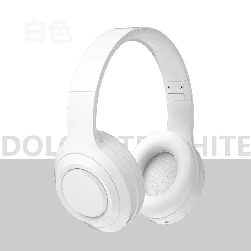 DIXSG Over-Ear Bluetooth 5.0 Headphones – HIFI Stereo & HD Mic Wireless Headphones Oasis Select WHITE