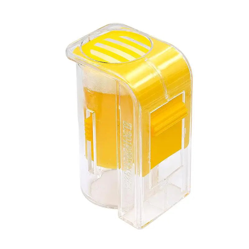 Plastic Queen Marking Bottle Cage, Bee Catcher Marking Tool, Beekeeping Equipment Supplies Oasis Select Yellow