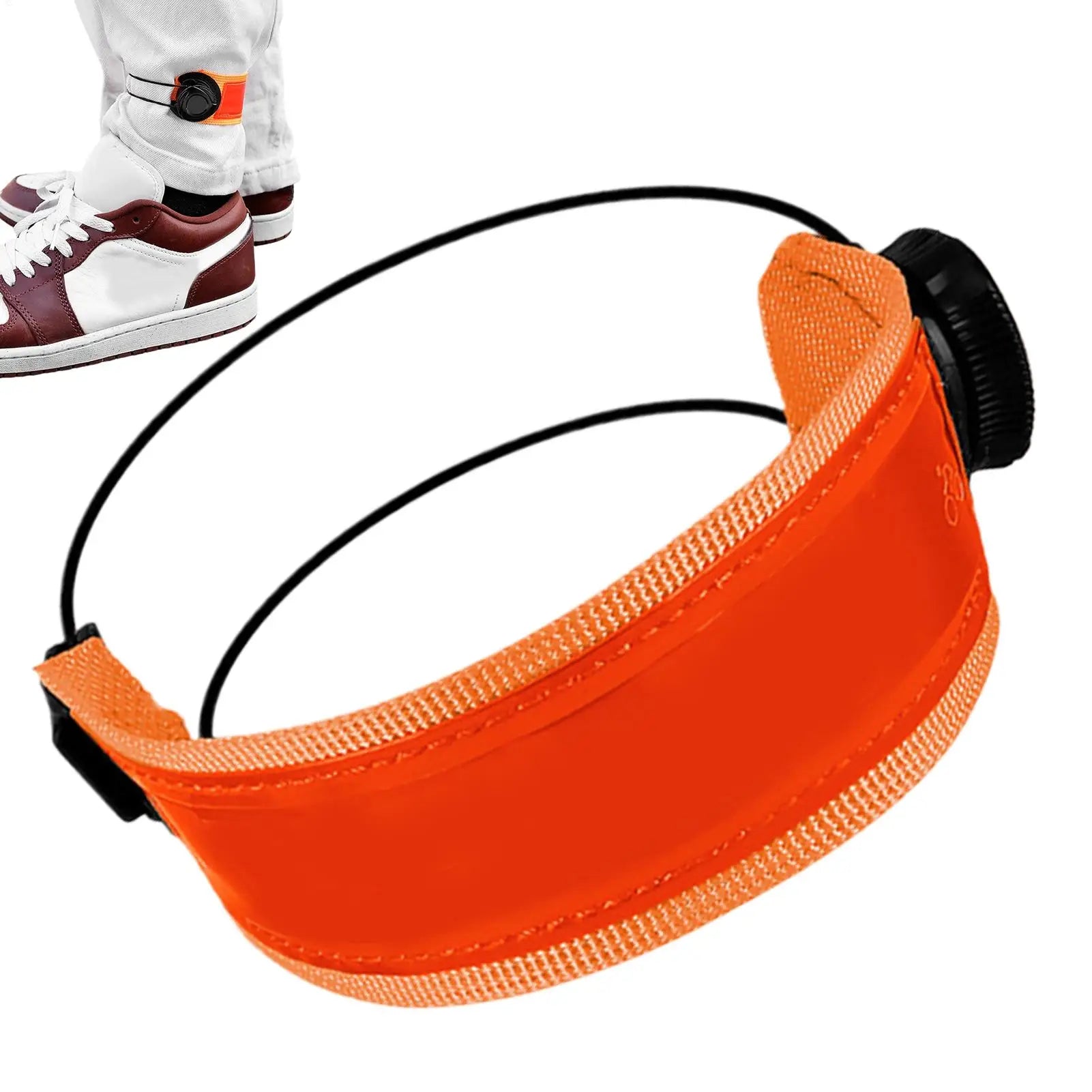 Reflective Cycling Ankle Straps – Adjustable Bike Pant Leg Bands