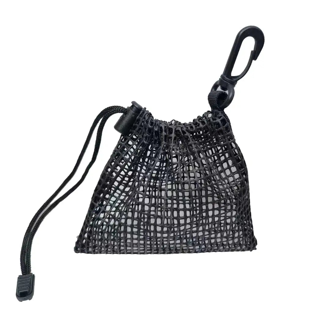 Scuba Diving Finger Spool Reel Mesh Storage Pocket Carry Pouch Diving Small Gear Storage Carry Clip Bag Oasis Select