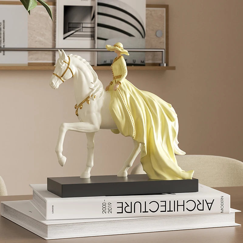 Creative High-end Artistic Ornaments Sculptures Home Soft Furnishings Living Room Entrance Hall Wine Cabinet Decorations Oasis Select