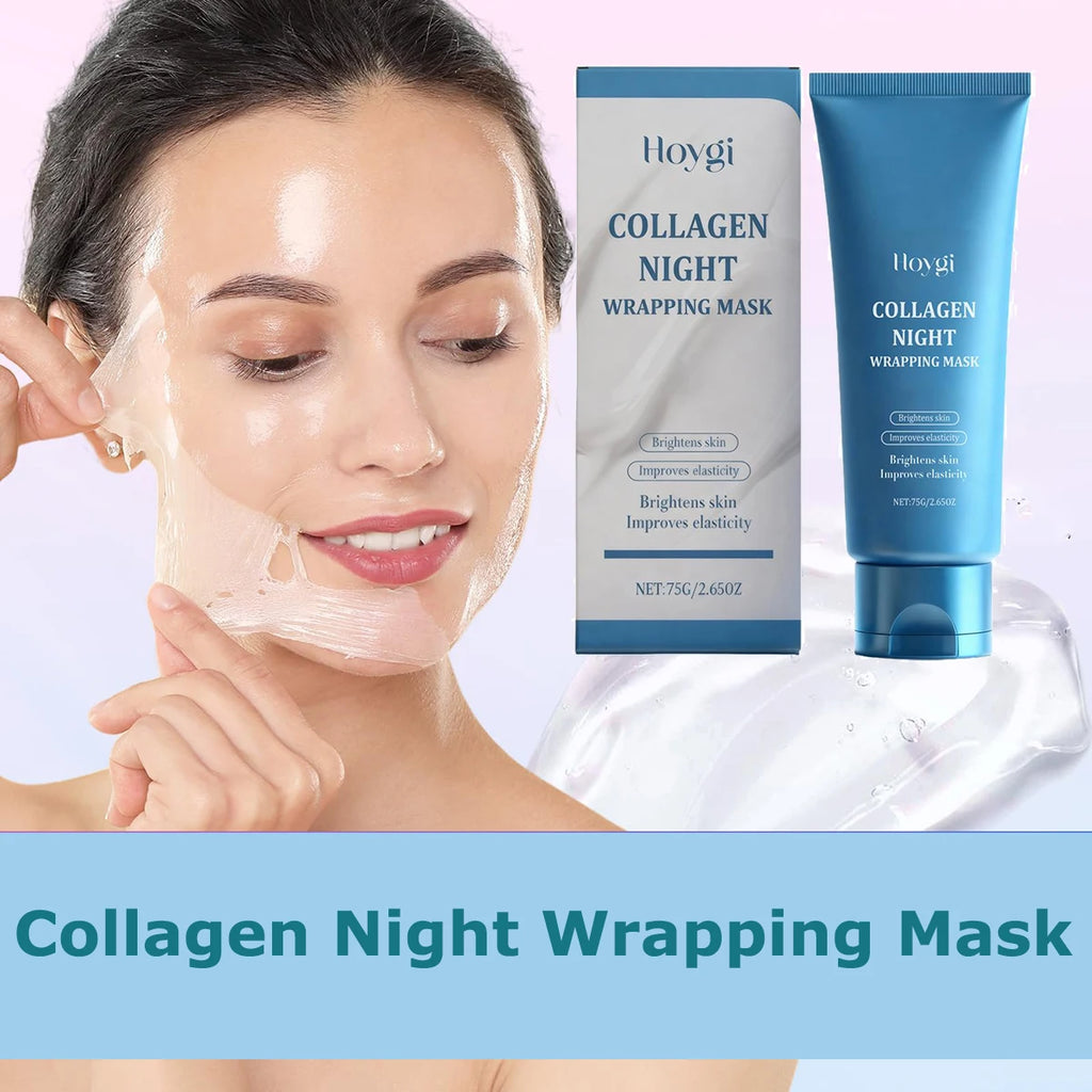 Collagen Night Peel-Off Face Mask – Deep Hydration Glass Skin Collagen Peel-Off Mask Oasis Select