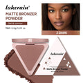 No Limits Matte Bronzer Long Lasting Contour Makeup For Face Shading Blusher Plumps Appearance Smooth Finish Cosmetics Oasis Select 2STRENGTH