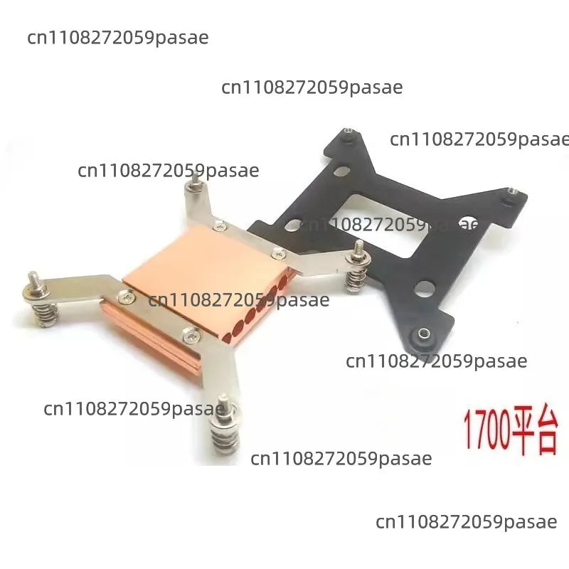 6-Hole Copper Heat Pipe Splint Platen Block | 6mm Pipes