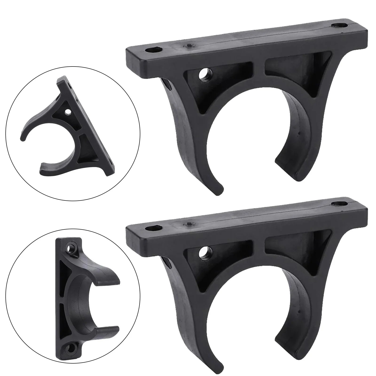 1 Pair Paddle Holders Kayak Oar Holder Plastic Paddle Clips Mounting Keeper For Canoes Kayaks Boats Accessories Oasis Select
