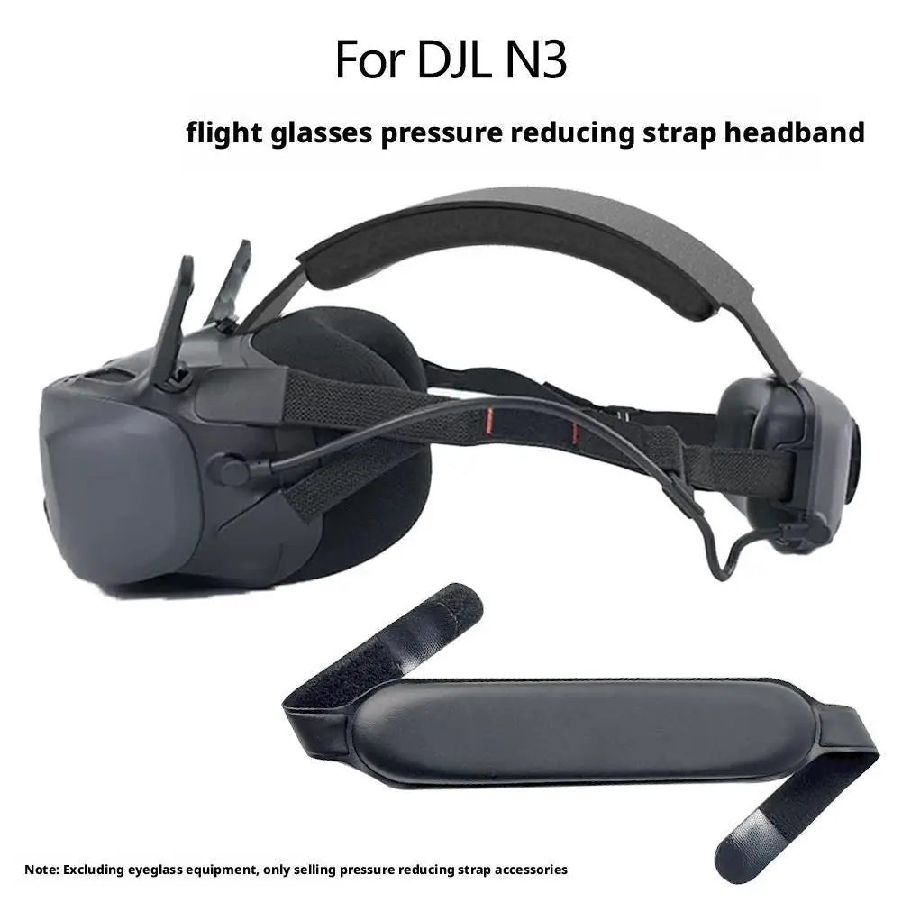 DJI Goggles N3 Decompression Headband Strap – PU Leather