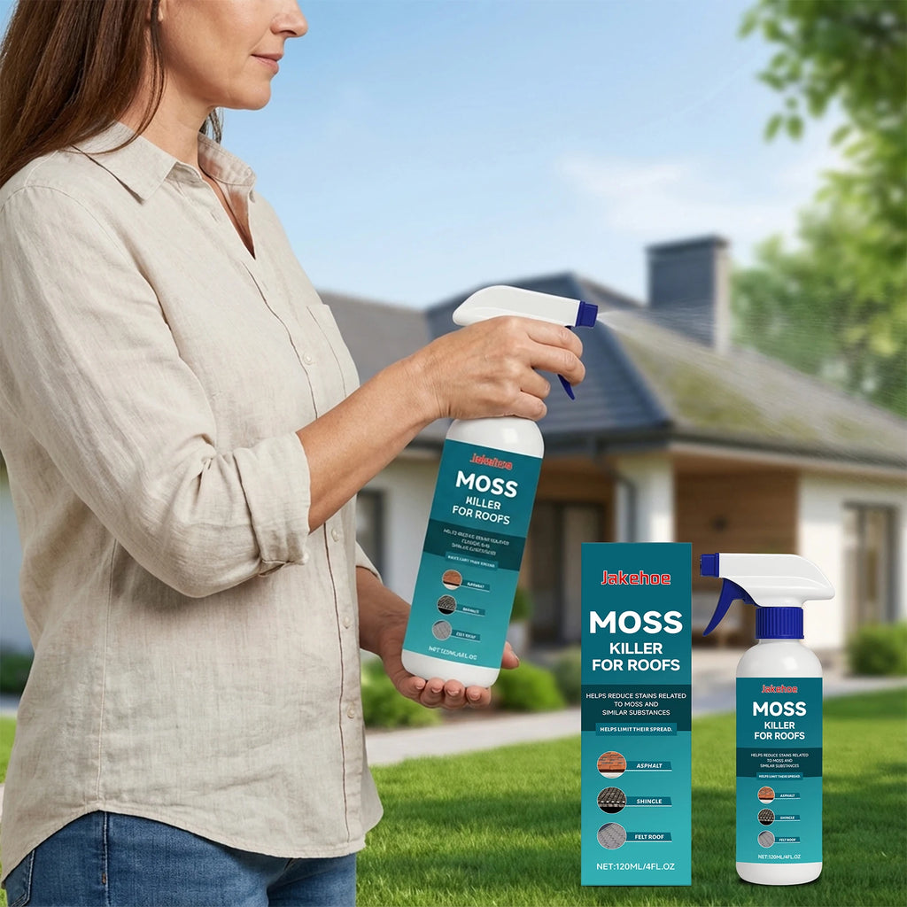 Roof Moss Remover Spray – Algae & Mold Cleaner Concentrate