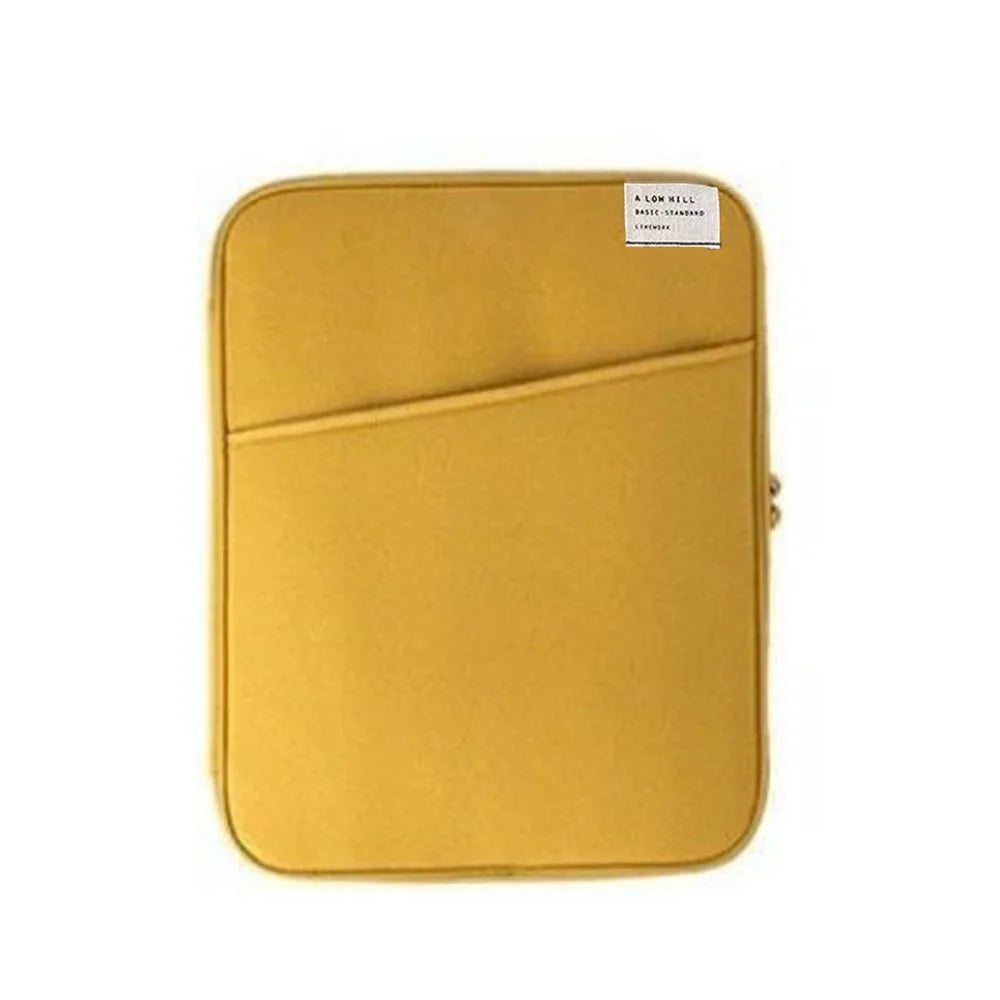 Shockproof 13 Inch Laptop Sleeve Protective Wear-resistant Laptop Carrying Case with Zipper Soft Tablet Pouch Laptop Accessories Oasis Select Yellow