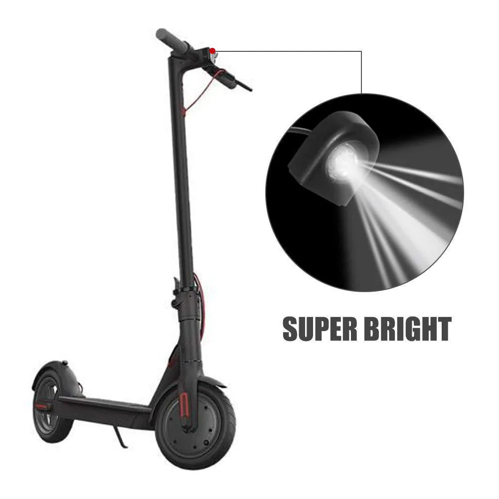 Lamp LED Light ABS Craftsmanship Electric Scooter Headlight High Intensity Long Lasting Performance Functional Oasis Select