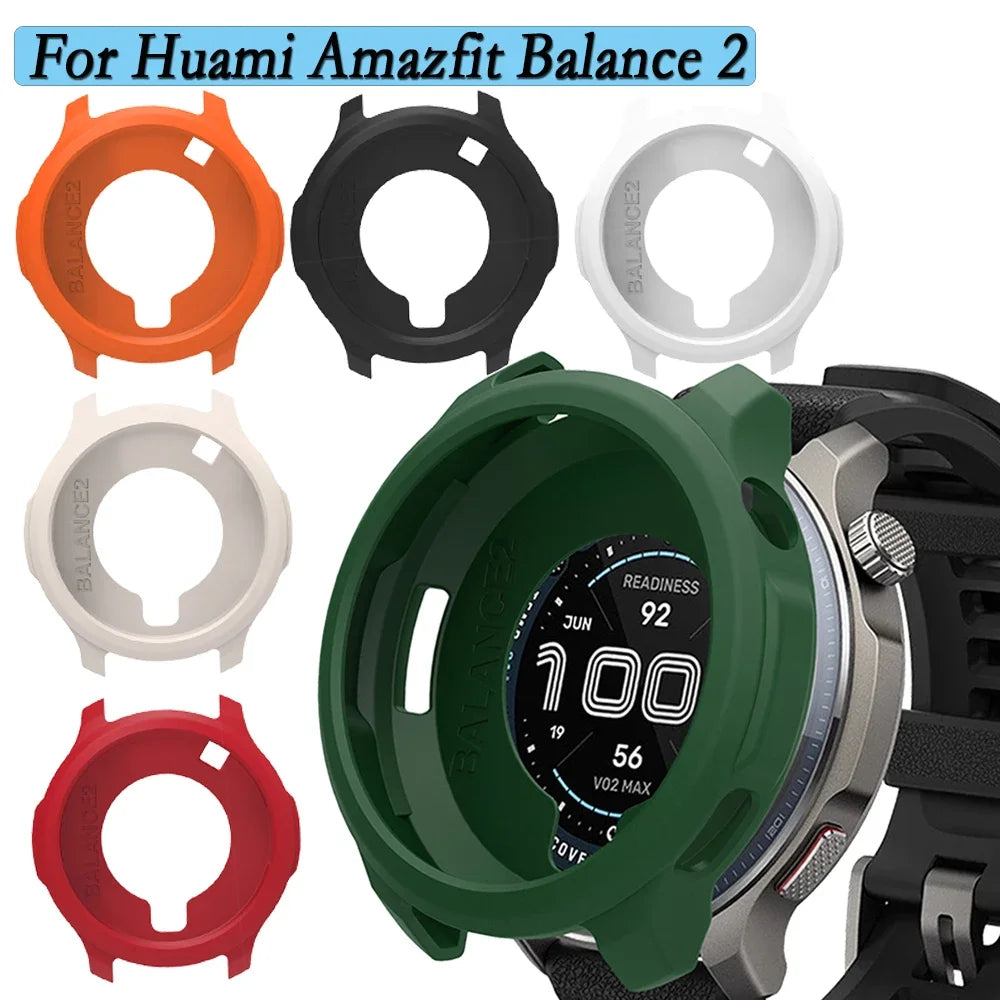 Silicone Protective Case for Amazfit Balance 2 – Hollow Cover Smartwatch Case Oasis Select