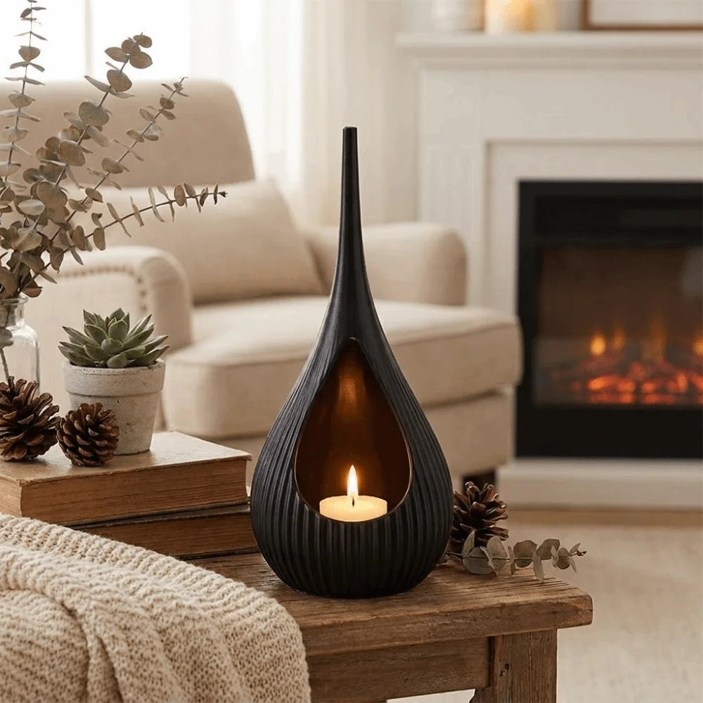 3D Printed Teardrop Cone Candle & Incense Holder | Wedding Decor