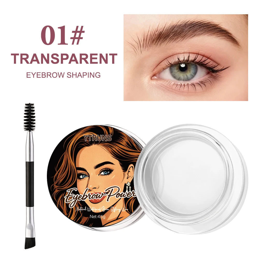 YTRUNS Tinted Brow Gel 6 Colors – Waterproof Eyebrow Mascara