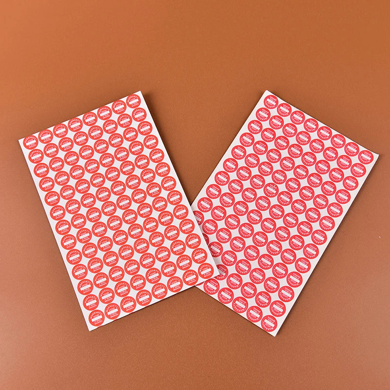 208Pc 10mm warranty fragile seal label sticker universal guaranteed VOID sticker Oasis Select