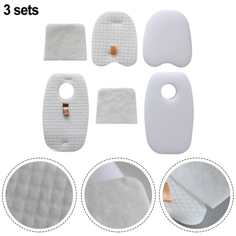 Vacuum Parts 3 Sets Foam Filter Replace Part UV380 HV380W HV381 HV381C HV384Q Household Supplies Cleaning Tool Oasis Select