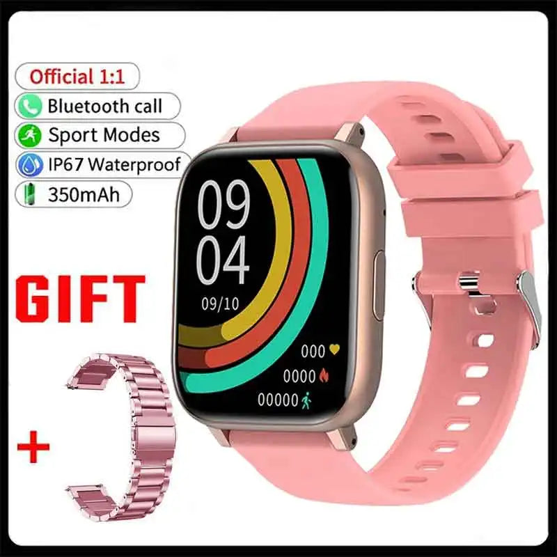 1.77" Smartwatch – Bluetooth Calls, Heart Rate & SpO2 Monitor