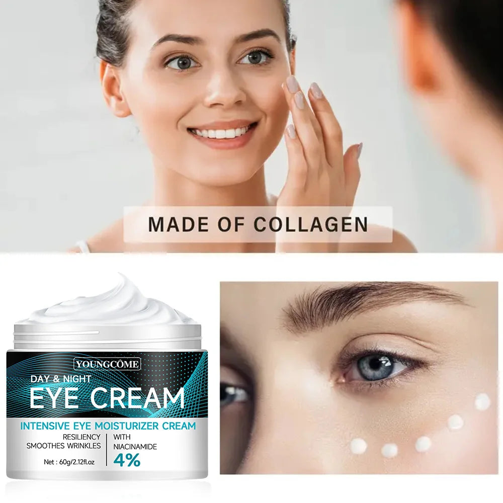 Nicotinamide Eyes Cream Dark Circles Fading Eye Bags Eye Hyaluronic Acid Moisturizing Serum Against Puffiness Eye Care Gel Oasis Select