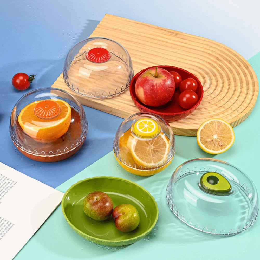 With Lid Fruit Preservation Box Wear-resistant Sealed Vegetable Fruits Crisper Drop-resistant Reusable Oasis Select