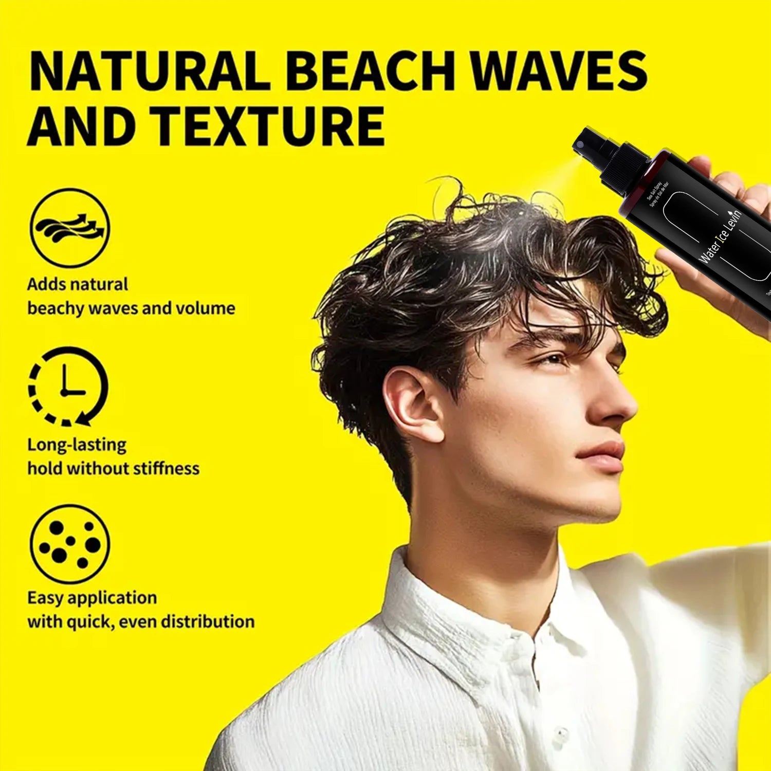 Beach Wave Spray – Kelp & Magnesium Sulfate Hair Texturizer Hair Wave Spray Oasis Select