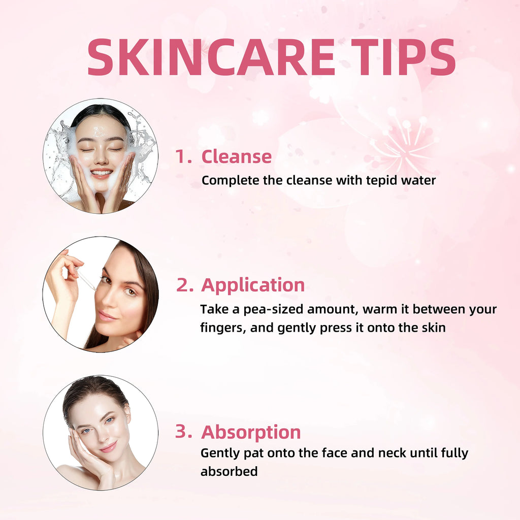 Sakura Retinol & Vitamin C Face Serum Set | 24H Hydration 2pc Face Serum Set Oasis Select