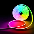 USB 5V Smart Tuya Zigbee 3.0 Neon LED Strip Light RGB/Warm White/White TV Gaming Room Ambinet Backlight Work with Alexa Google Oasis Select RGB USB DC5V 1m