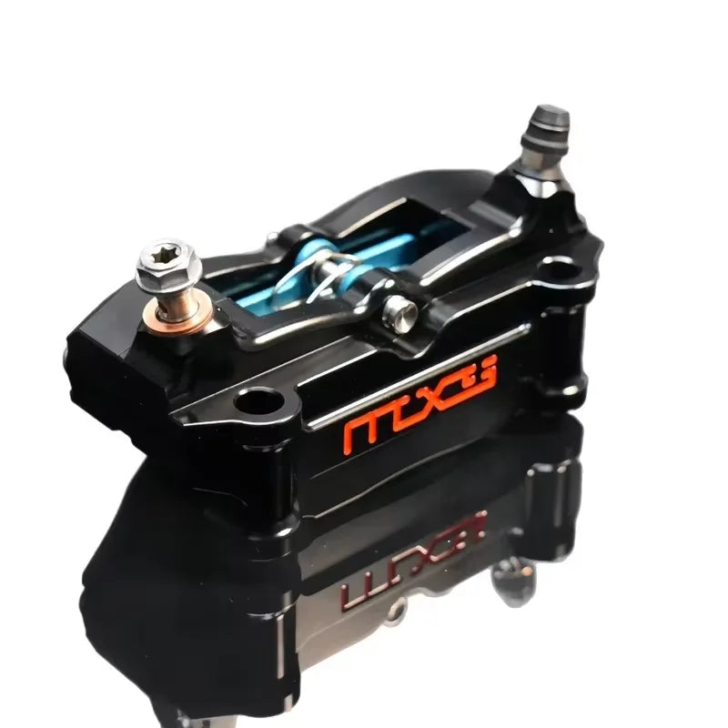 MXS genuine street version large radiation motorcycle modified with left and right universal calipers Oasis Select black