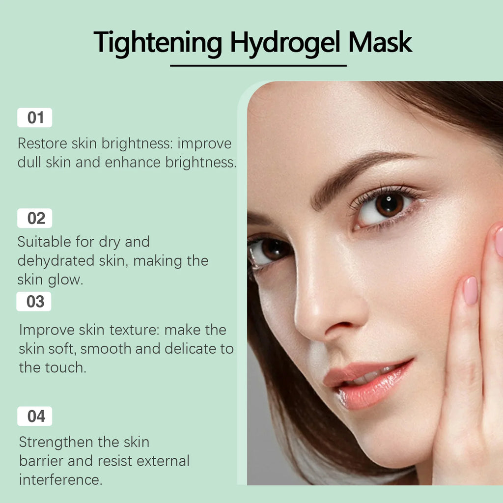 Eelhoe Centella Asiatica Hydrogel Mask – Brighten & Tighten Hydrogel Face Mask Oasis Select