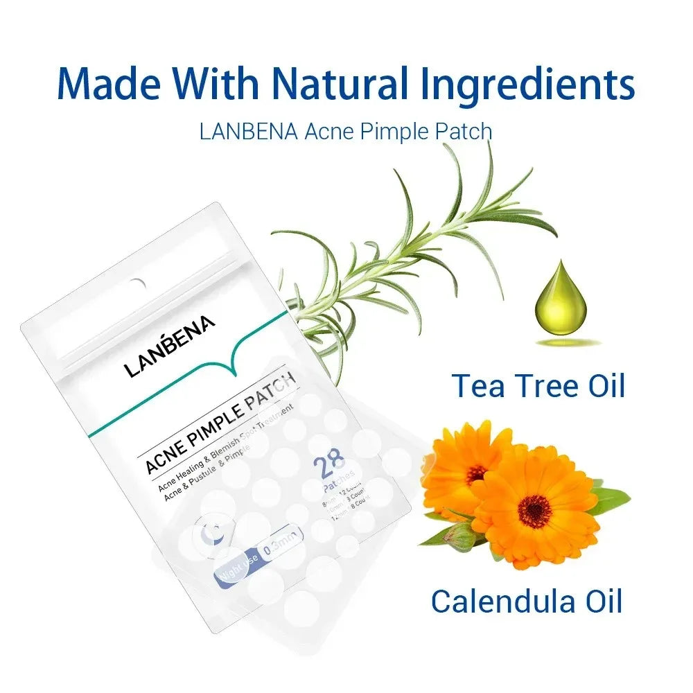 LANBENA Acne Pimple Patch – Invisible Blemish Cover Stickers
