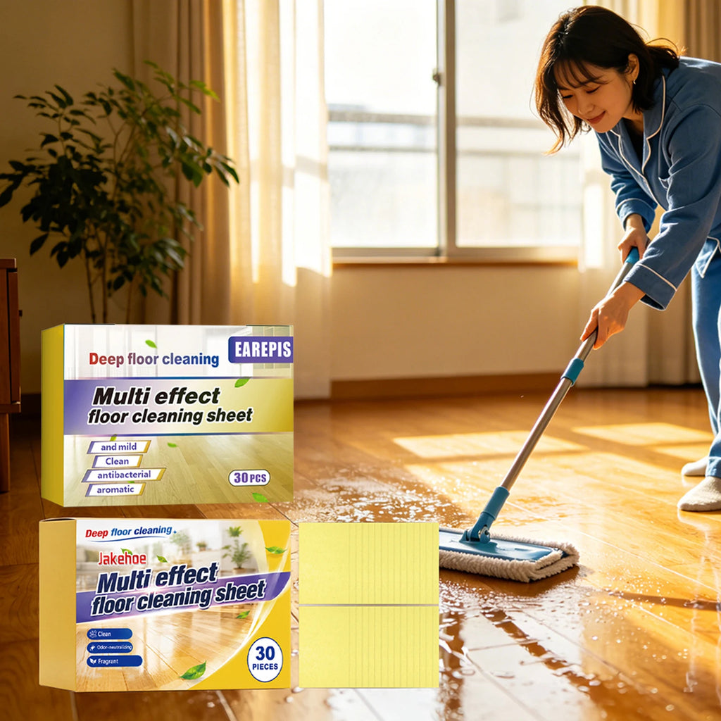 Floor Cleaning Concentrate Sheets | Multi-Surface 30pc