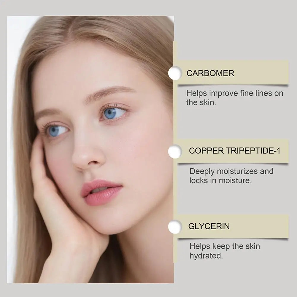 Copper Titanium Essence Hyaluronic Acid Serum Skin Barrier Repair For Sensitive Dry Moisturizing Brightening Soothing Face Skin Oasis Select