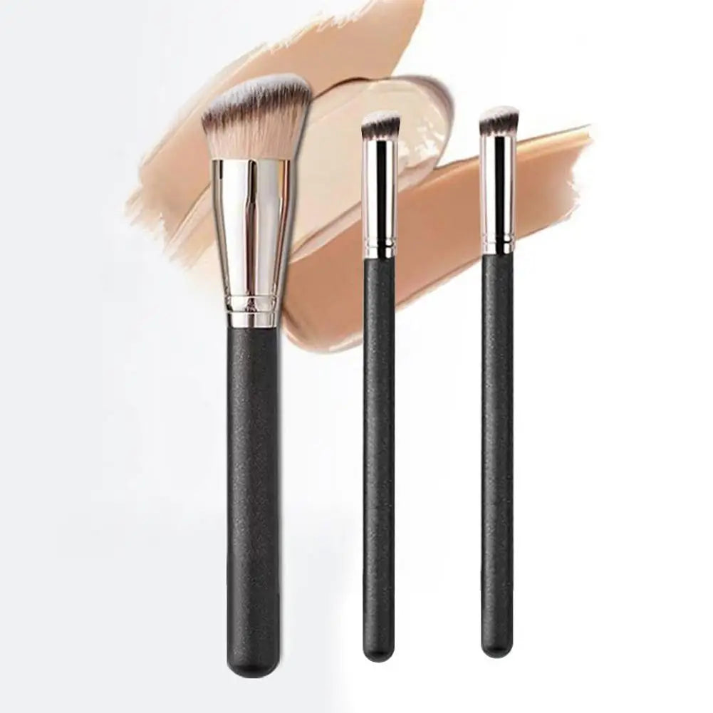Mini Angled Concealer Brush – Under Eye & Nose Contour Makeup Brush Oasis Select