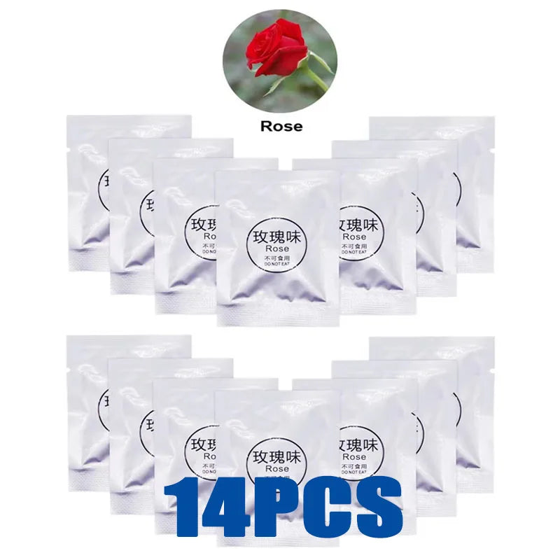 7-21pcs Solid Car Perfume Supplement Tablet Flavor Car Air Conditioner Vent Good Smell Scent Pads Car Refill For Auto Air Outlet Oasis Select 14pcs Rose