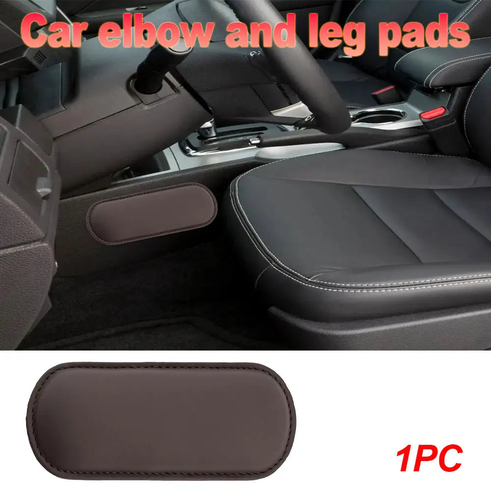 Car Knee & Thigh Cushion – Memory Foam Leather Interior Pad