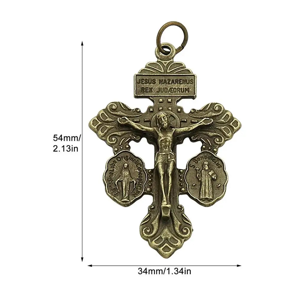 Crosses Charm For Jewelry Making Crosses Retro Crosses Charm For Bracelet Making Pendants Crafting Findings Necklace Accessory Oasis Select green