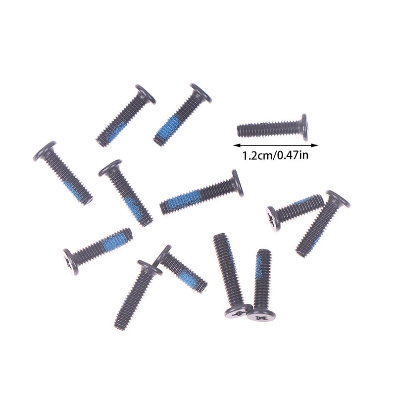 12PCS Laptop Lower Bottom Base Cover Case Screws For TUF Gaming A15 FA507 FX507 FA507RF FA507RW FA507RM FA507RR FA507RC Oasis Select Black