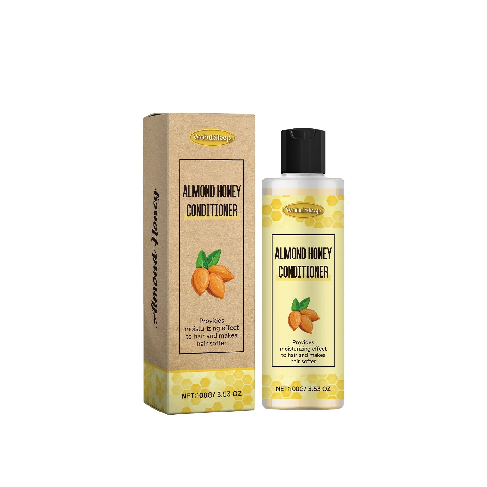 Honey & Almond Shampoo, Balm & Conditioner Kit – All Hair Types Shampoo & Conditioner Kit Oasis Select Conditioner