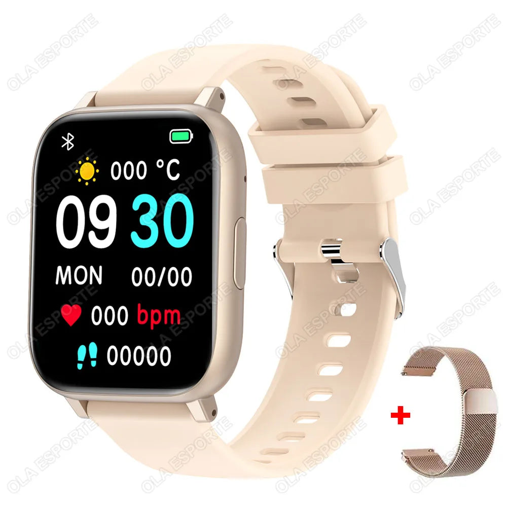 Ola Esporte 2025 Smart Watch – Bluetooth Call & Fitness Tracker