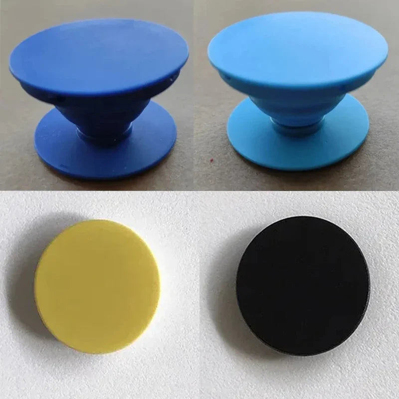 Finger Ring Holder Stand For IPhone 15 Samsung Support Telephone Mobilephones Grip Tok Folding Solid Color Pocket Socket Bracket Oasis Select mixed 4pcs 1