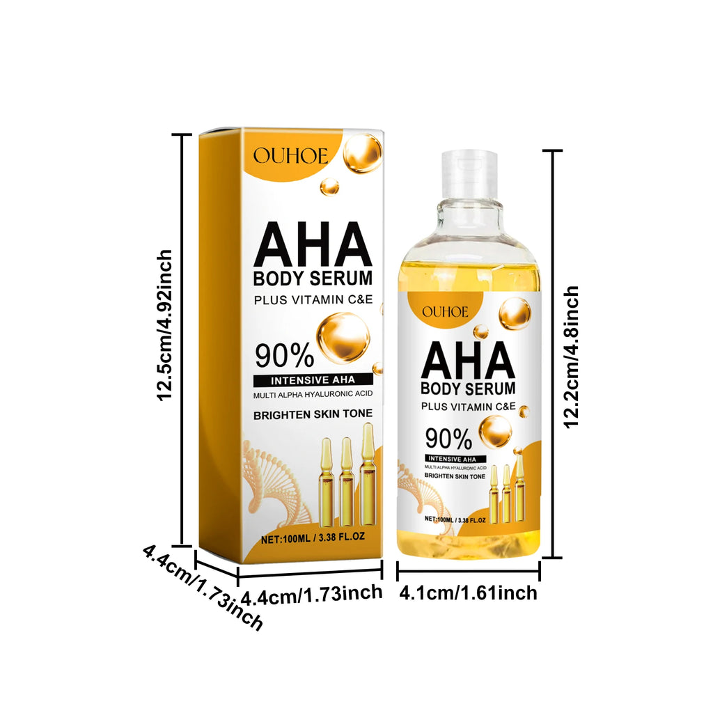 AHA Body & Face Serum – Dark Spot Corrector & Brightening Brightening Face Serum Oasis Select