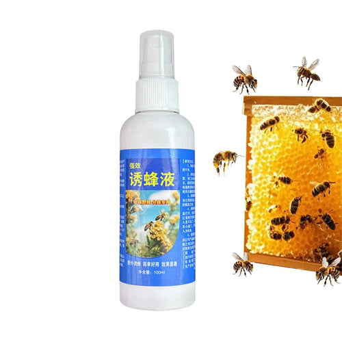 100ml Bee Attractant Spray Multipurpose Carpenter Attractant Lure Effective User-Friendly Bee Lure Bee Bait For Bee Lure Swarms Oasis Select