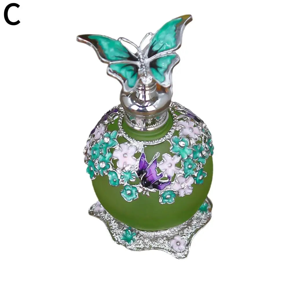 Crystal Vintage Style Perfume Bottle Refillable Perfume Atomizer Perfume Dispensers For Beauty Salon Arab Style Oasis Select J 25ml