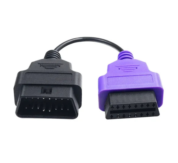 FiatECUScan OBD2 Adapter Cable Kit – 6-Lead Diagnostic Set OBD2 Diagnostic Adapter Oasis Select Purple