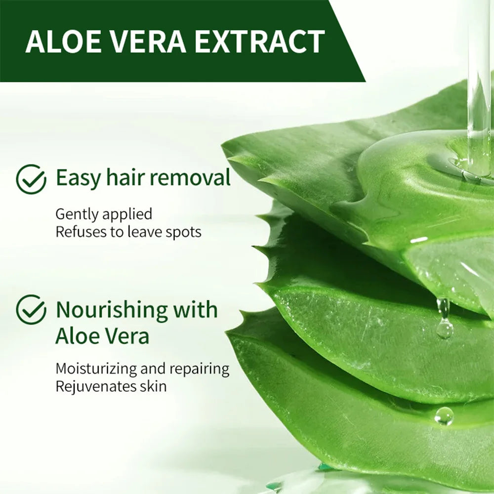Painless Hair Removal Underarm Private Facial Body Leg Hair Remove Cream Skin Care Powerful Beauty Hair Removal For Men Women Oasis Select
