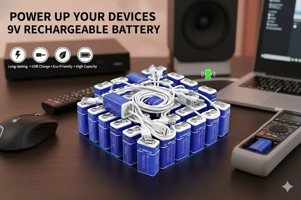 wide selling Long Cycle Life, Safe & Reliable 9V rechargeable li-ion battery for daily electronic devices Oasis Select