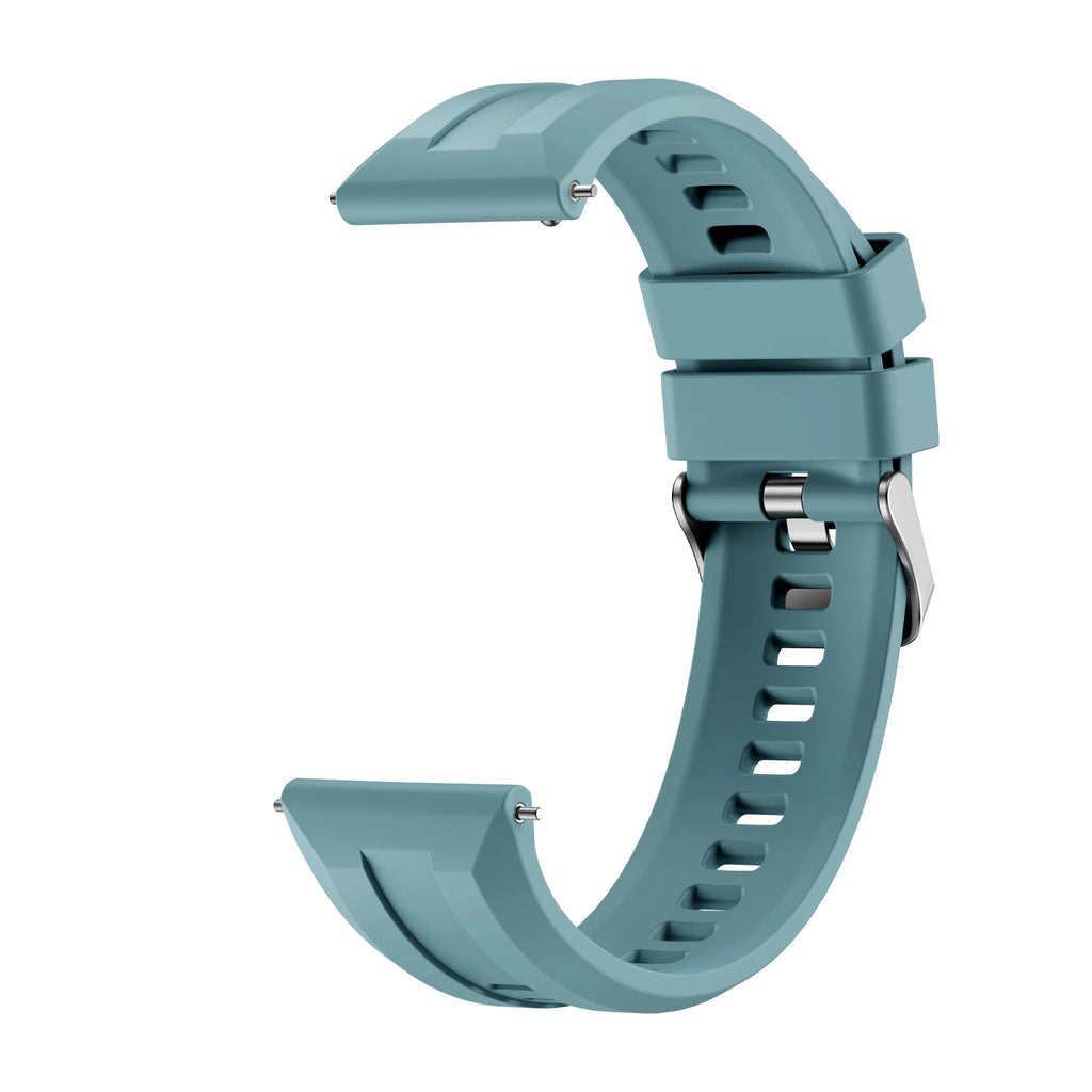 22mm Silicone Watch Strap for Huawei GT6/GT5/GT4 46mm Smartwatch Band Oasis Select W Blue GT6 watch 5 46mm
