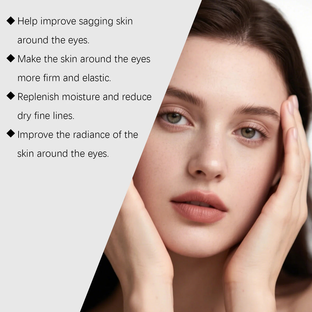 Anti Puffiness Eye Cream Reduce Wrinkle Lifting Firming Skin Lightening Dark Circles Nourishing Brightener Eye Bag Removal Cream Oasis Select